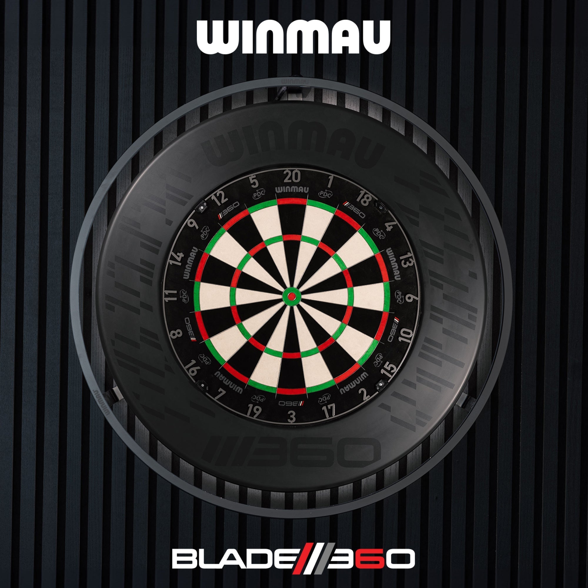 winmau-blade-360-surround-contour-de-cible-noir image 7