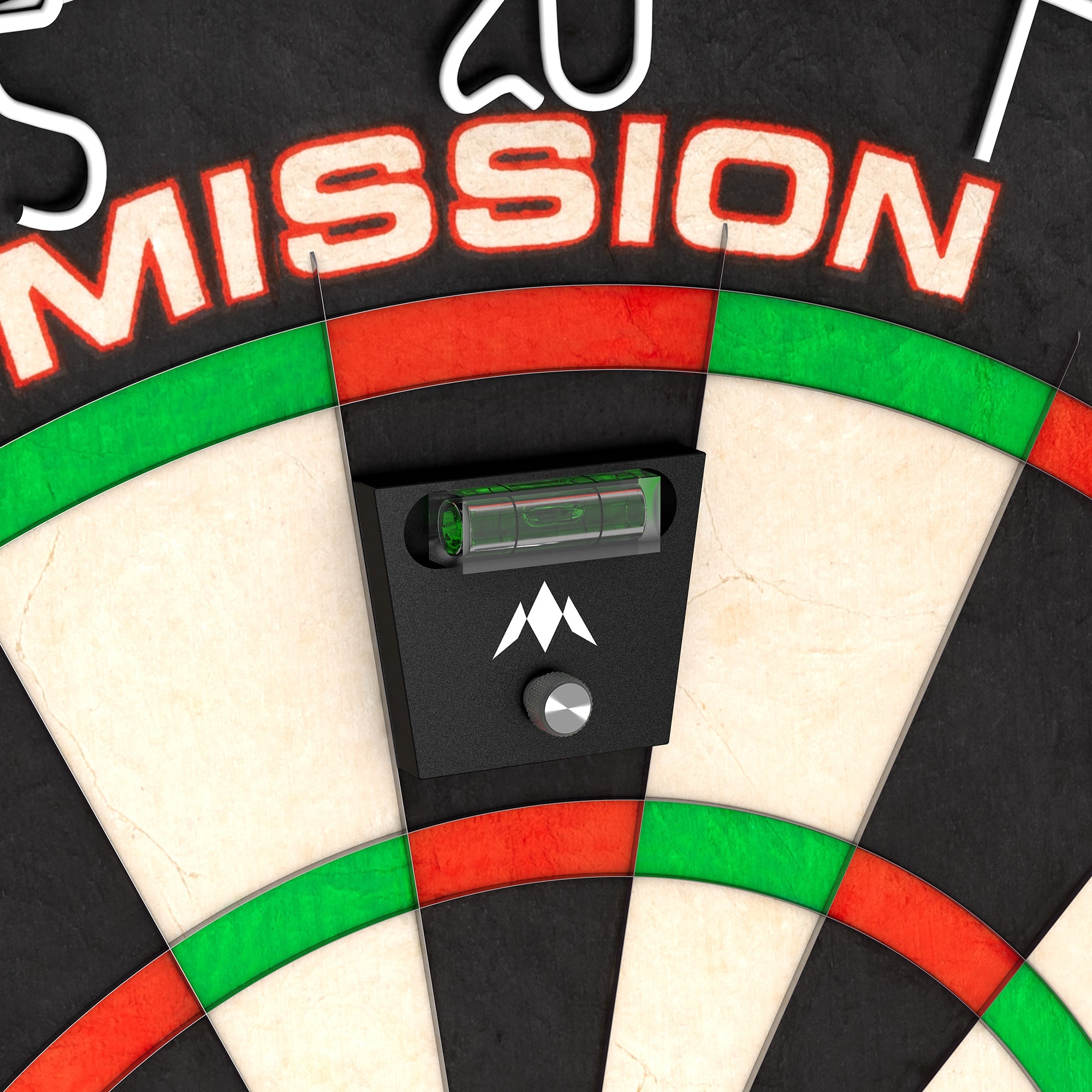mission-darts-leveller-pro-niveau-cible-aluminium-avec-pic-de-fixation image 5