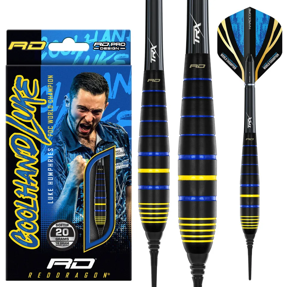 red-dragon-darts-luke-humphries-cool-hand-brass-soft-tip-fl-chettes-20-g image 1