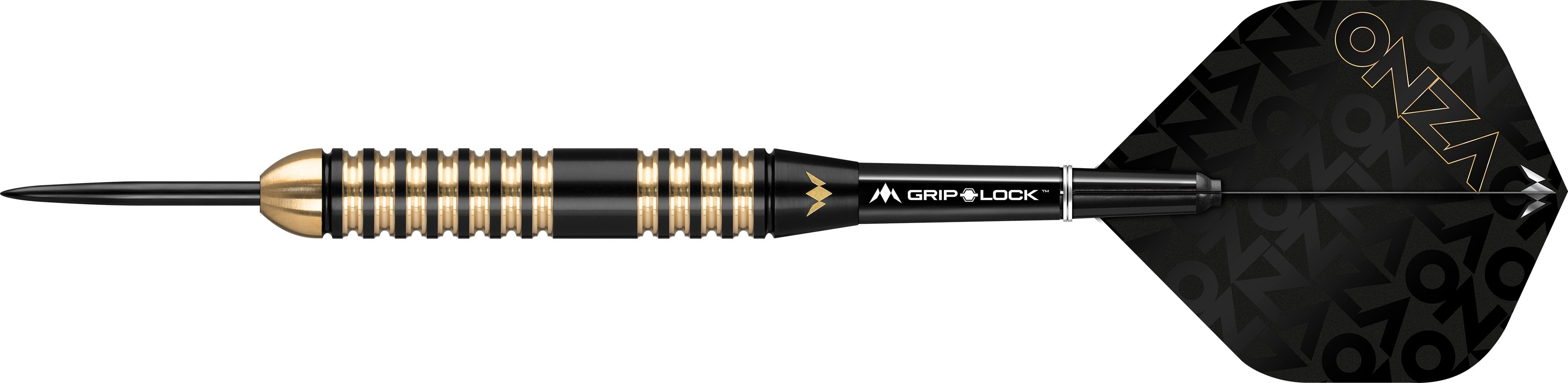 mission-darts-onza-m4-fl-chettes-pointe-acier-laiton-noir-et-or image 2