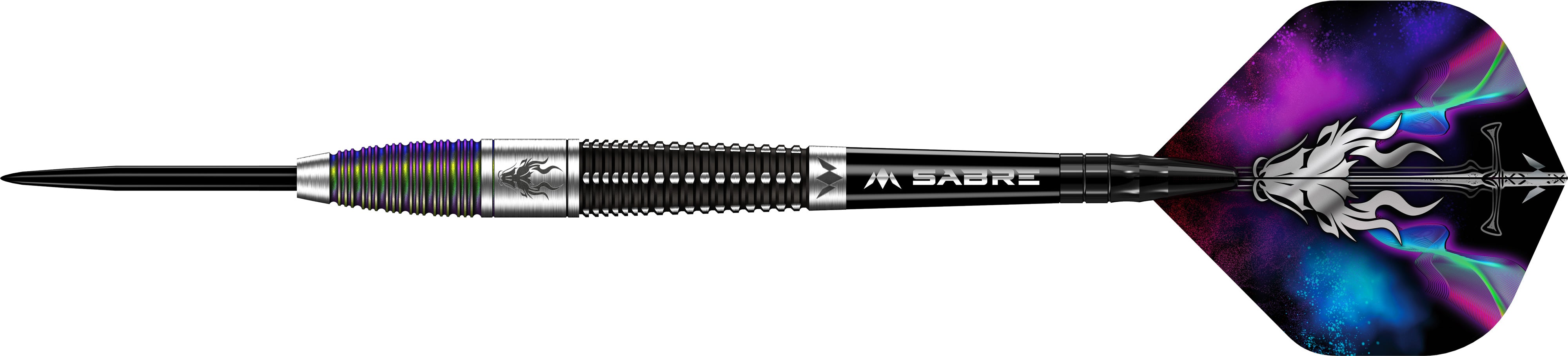 mission-darts-occult-fl-chettes-steel-tip-90-tungst-ne-black-coral-pvd image 2