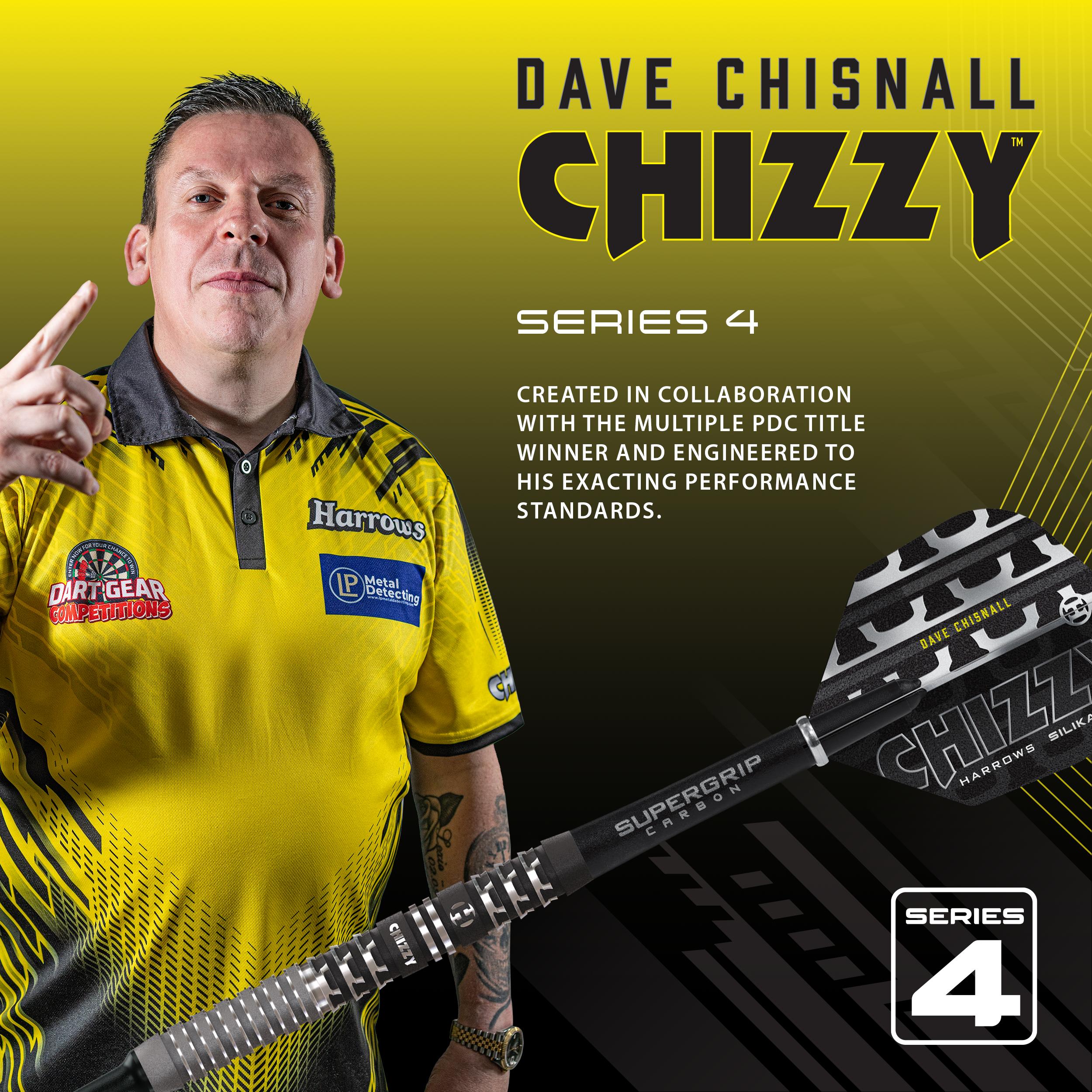 harrows-chizzy-90-series-4-fl-chettes-pointe-souple-dave-chisnall image 4
