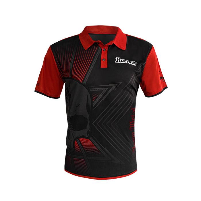 harrows-heavy-metal-ryan-searle-chemise-de-joueur-de-fl-chettes image 1