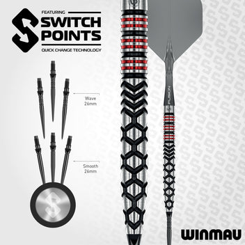 winmau-fornax-switch-point-tapered-fl-chettes-pointe-acier image 8