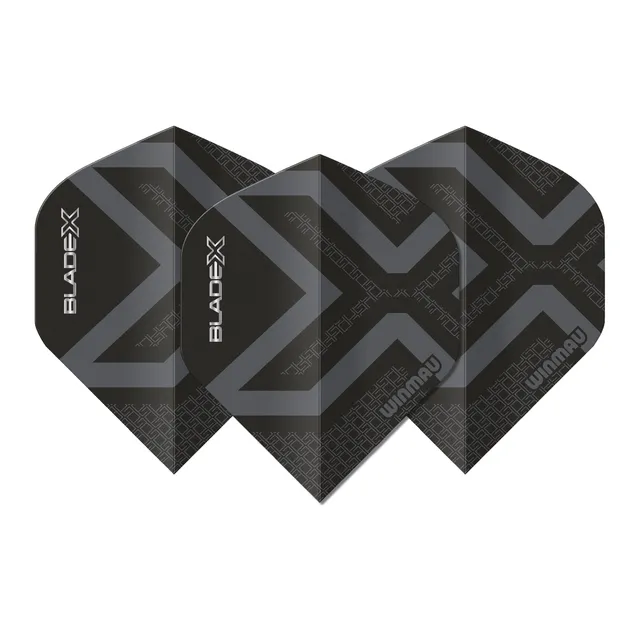 winmau-blade-x-prism-delta-ailettes-standard-noir-m-tallis image 1