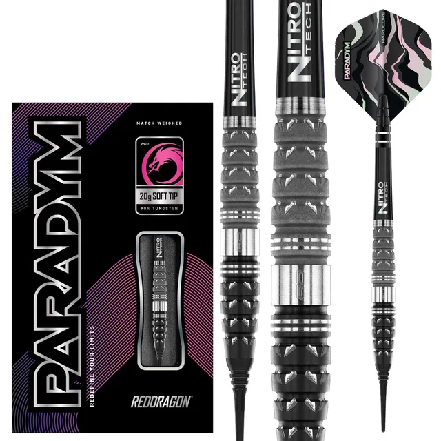 red-dragon-darts-paradym-torpedo-fl-chettes-pointe-souple image 1