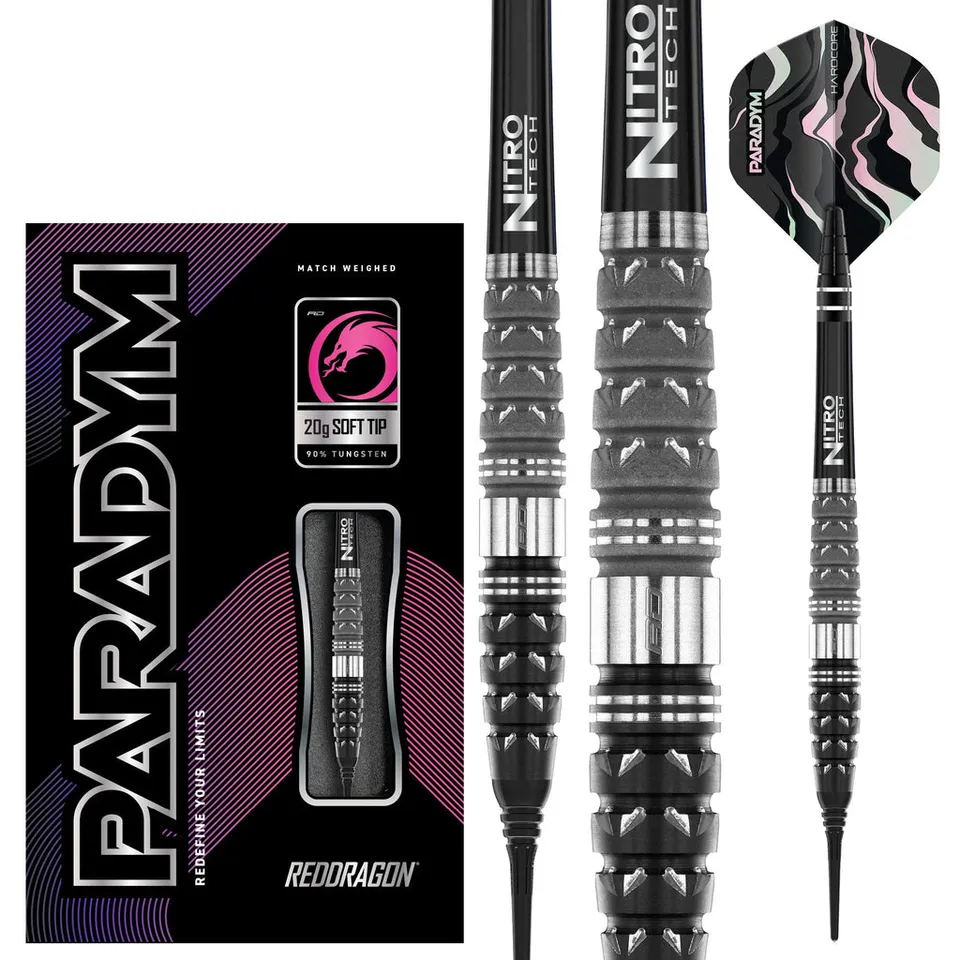 red-dragon-darts-paradym-torpedo-fl-chettes-pointe-souple image 1