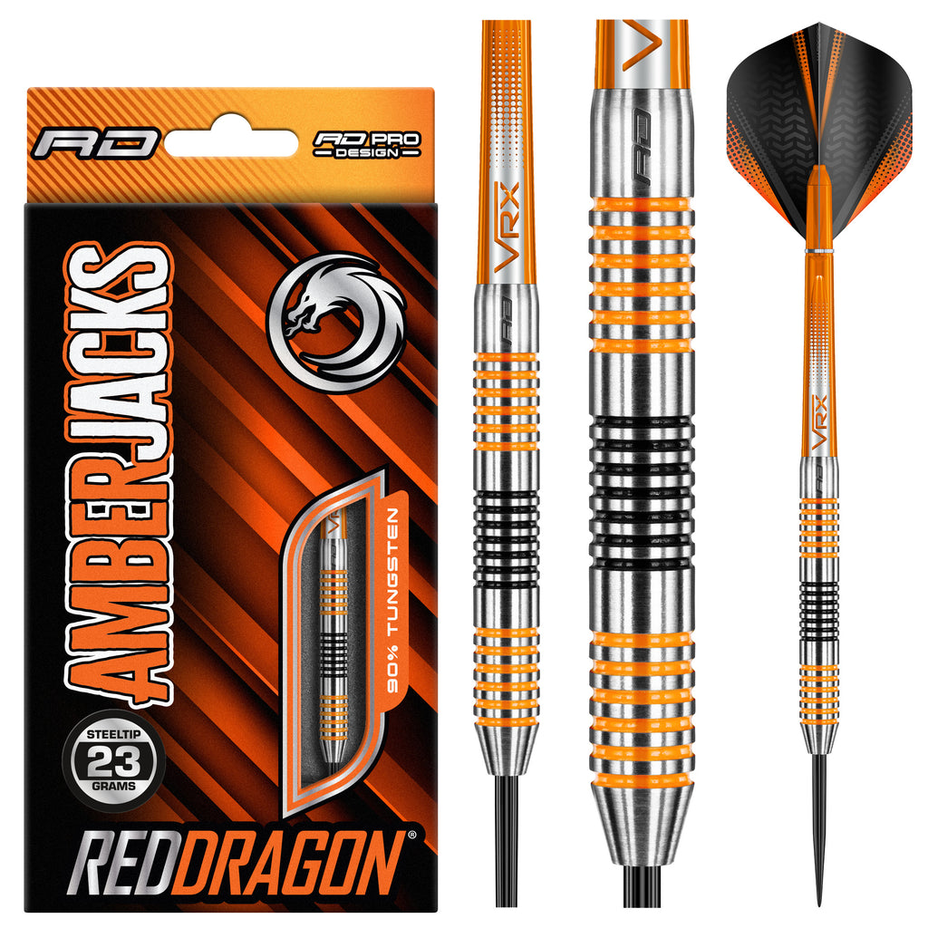 red-dragon-darts-amberjack-4-fl-chettes-pointe-acier image 1