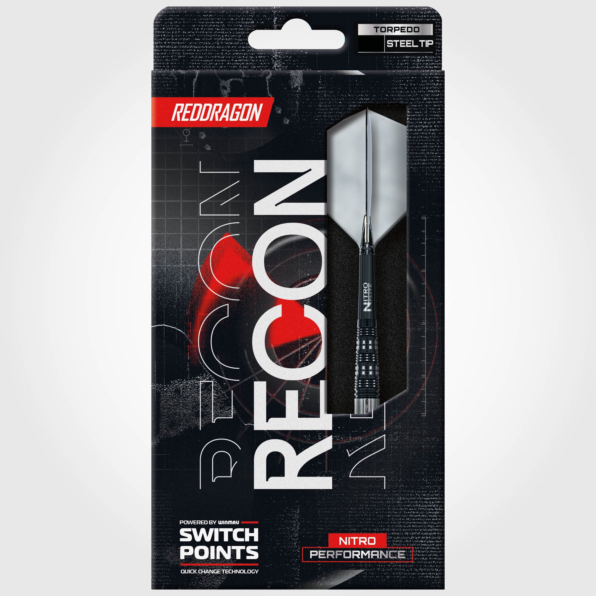 red-dragon-darts-recon-90-torpedo-switch-point-fl-chettes-pointe-acier image 8