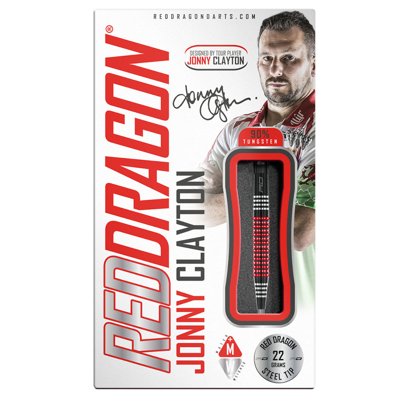 red-dragon-darts-jonny-clayton-se-fl-chettes-steeltip-sign-es image 4