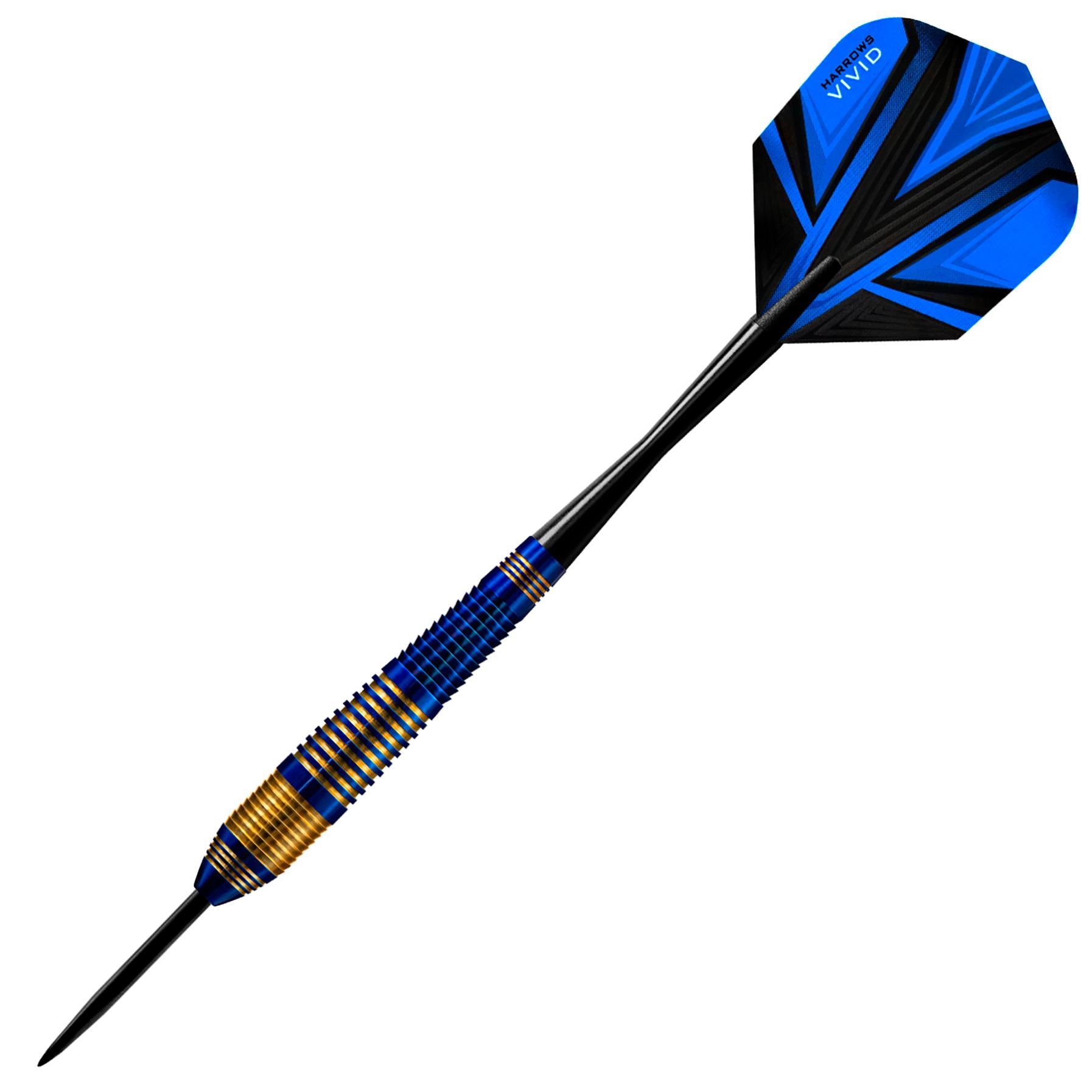 harrows-vivid-brass-blue-fl-chettes-pointe-acier image 4