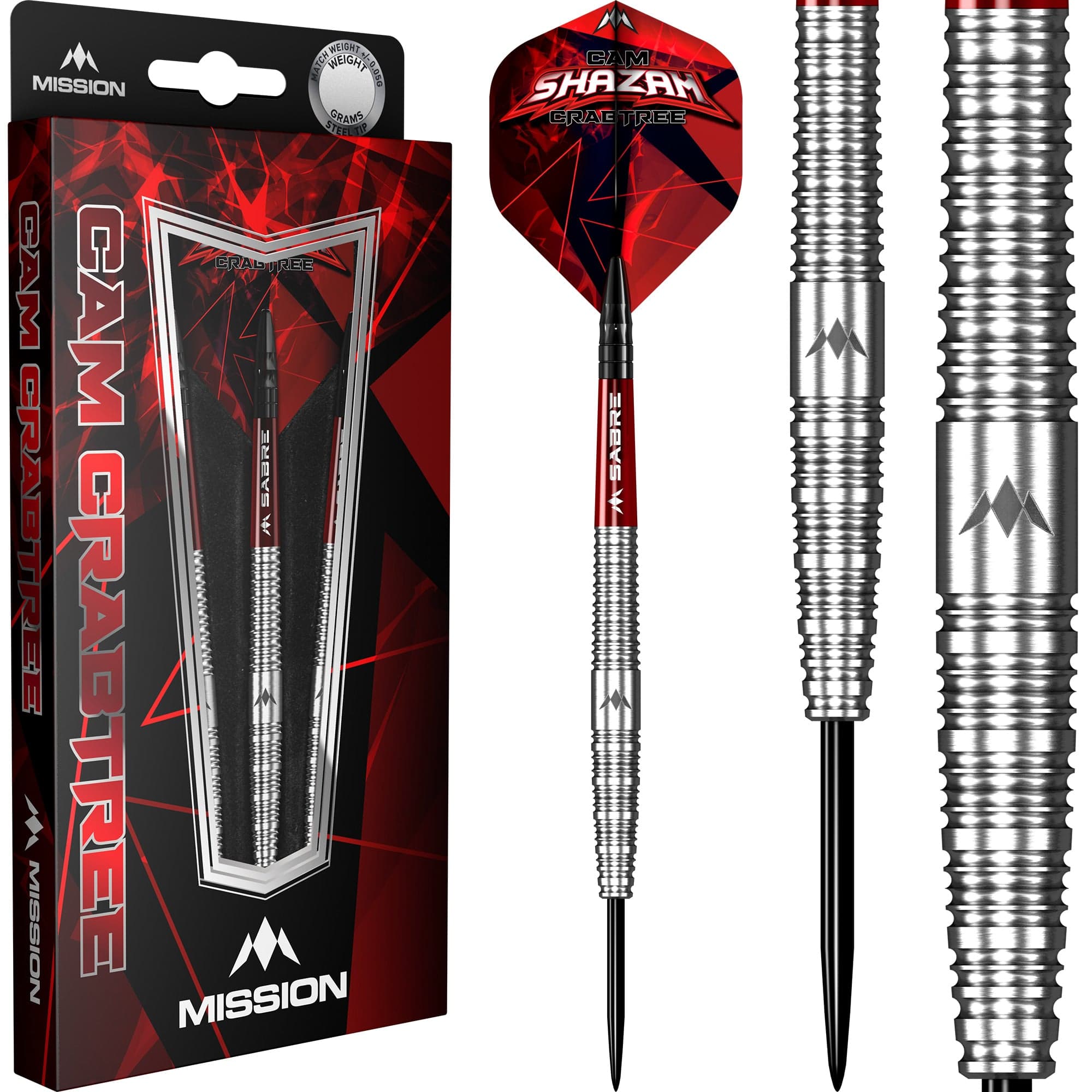 mission-darts-cam-crabtree-fl-chettes-steel-tip-95-tungst-ne-naturel image 3