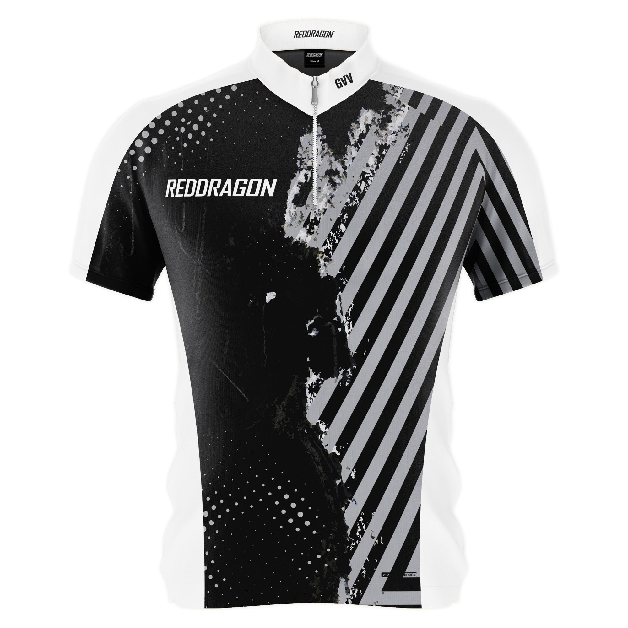 red-dragon-darts-gian-van-veen-player-limited-edition-tour-polo-polo-de-fl-chett image 1