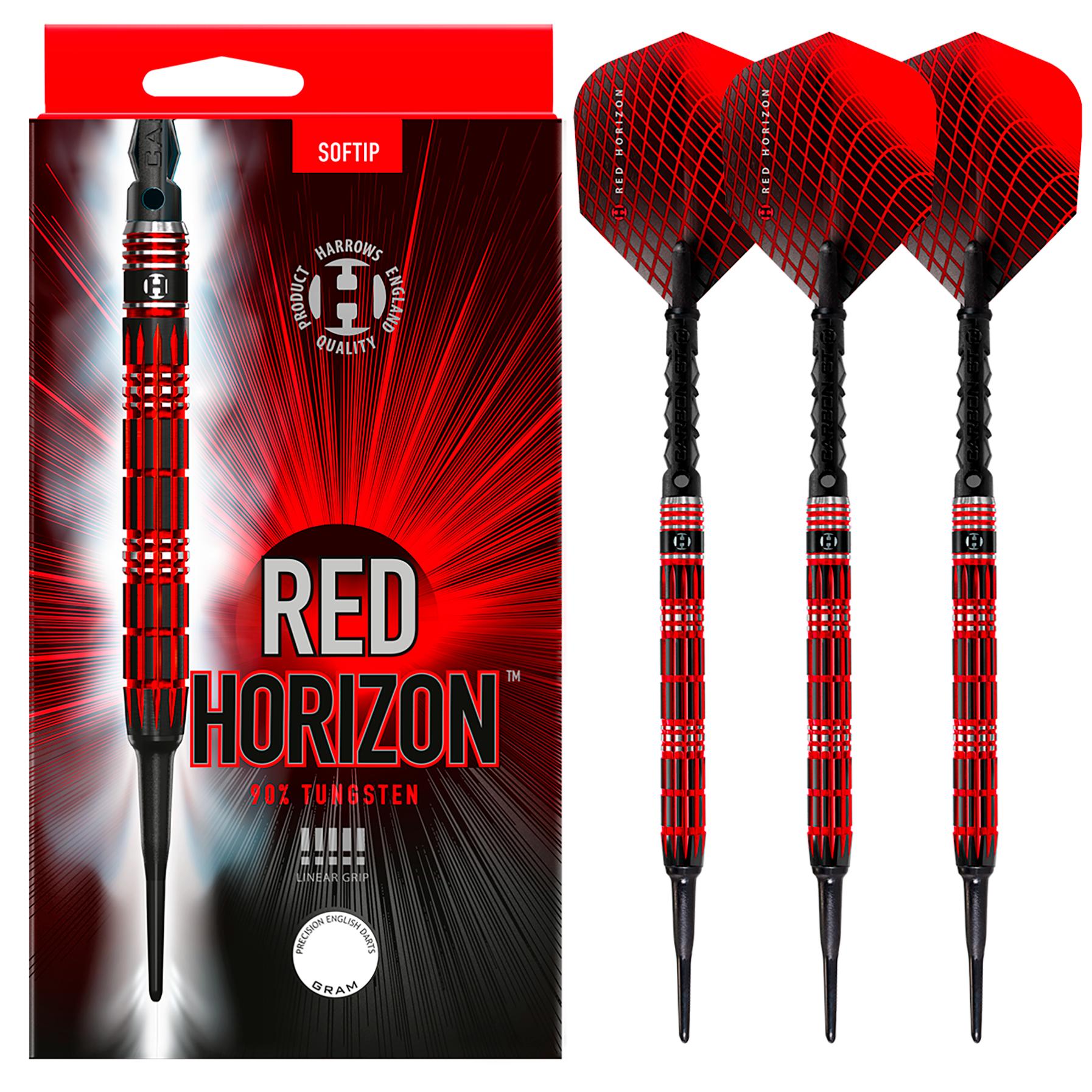 harrows-red-horizon-90-fl-chettes-pointe-souple image 1