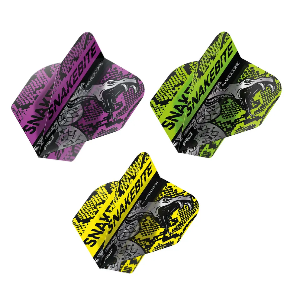 red-dragon-darts-snakebite-coiled-snakeskin-selection-pack-ailettes-hardcore-100 image 1