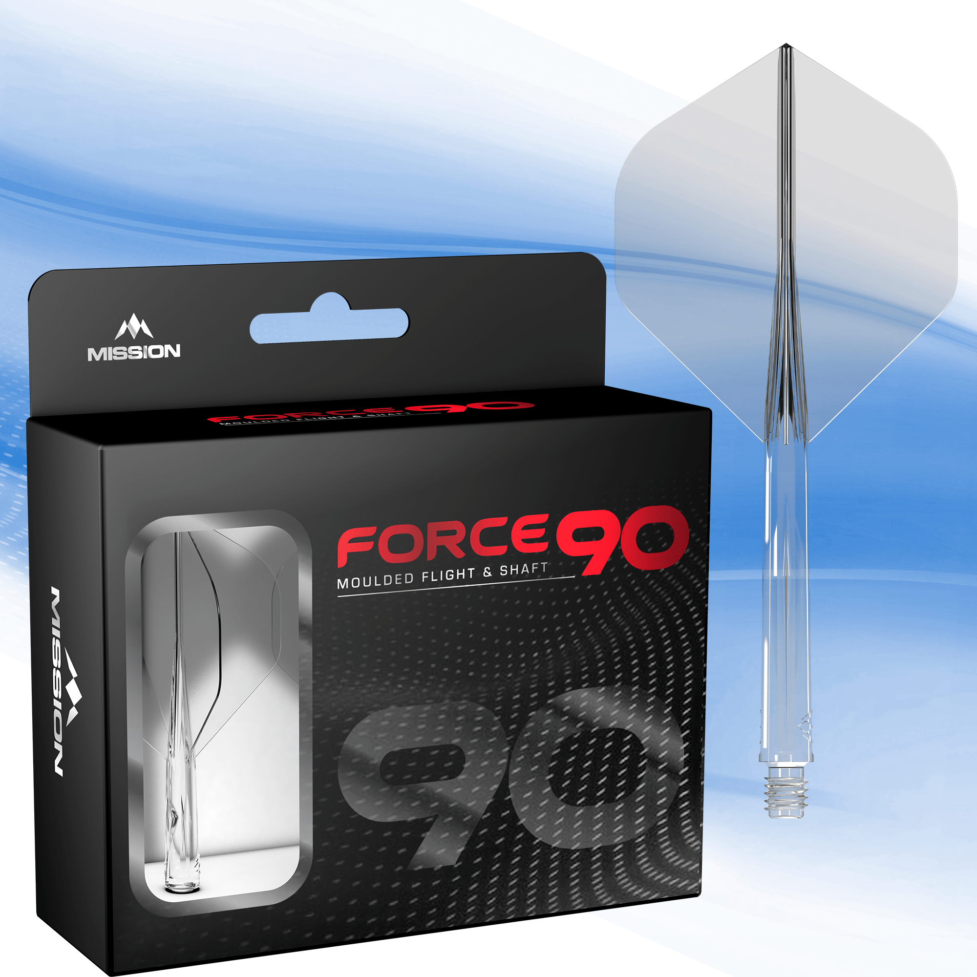 mission-darts-force-90-syst-me-vol-tige-moul-standard-no2-transparent image 5