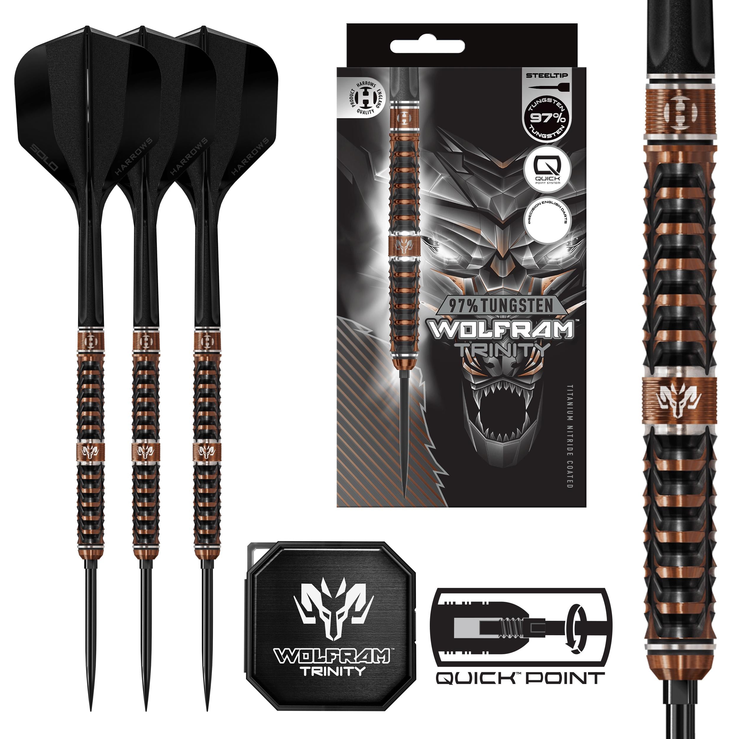 harrows-wolfram-trinity-97-quick-point-fl-chettes-acier-tungst-ne image 1