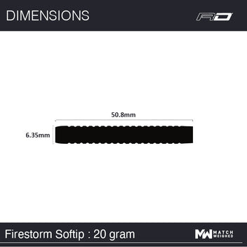 winmau-firestorm-soft-tip-fl-chettes-pointe-souple-comp-tition image 6