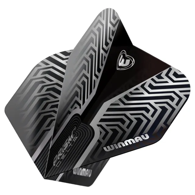winmau-prism-delta-silver-ailettes-standard-premium image 1