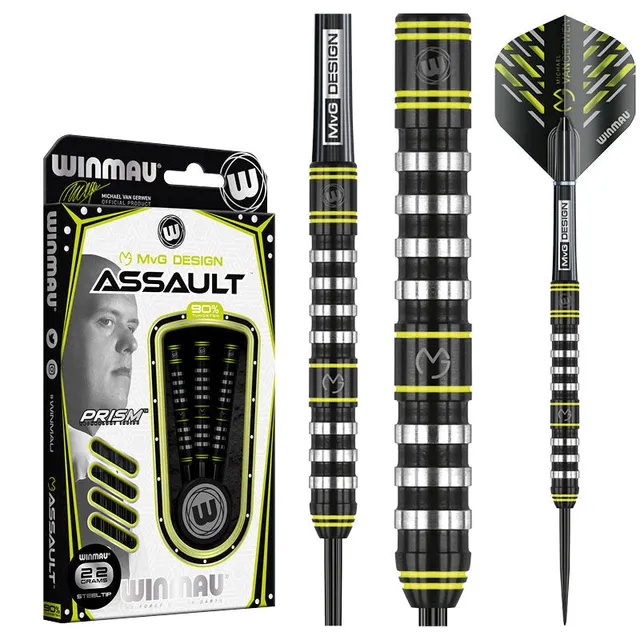 winmau-mvg-assault-fl-chettes-steel-tip-22g-onyx image 1