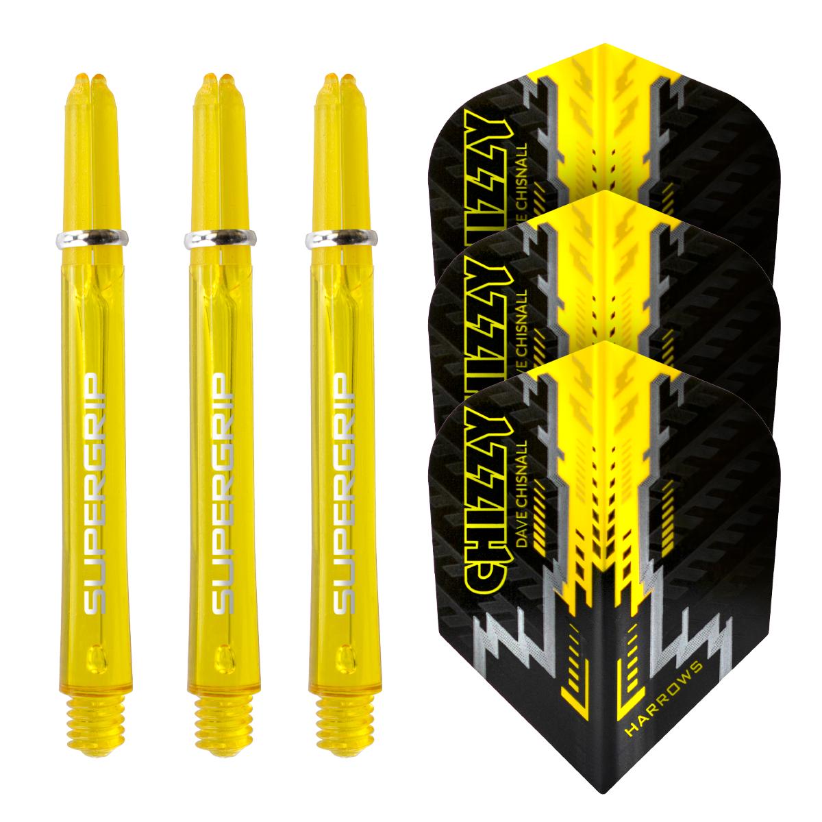 harrows-twin-packs-duo-tiges-supergrip-ailettes-100-microns image 6