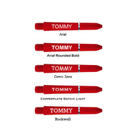 red-dragon-darts-personalised-shafts-tiges-nylon-short-35mm image 6