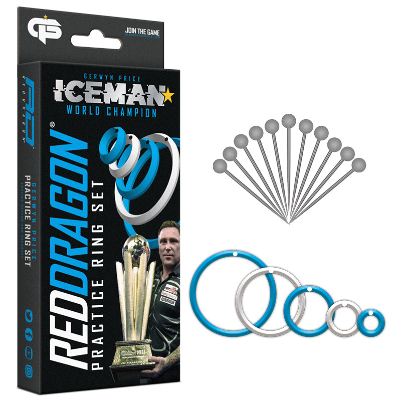 red-dragon-darts-gerwyn-iceman-price-practice-rings-anneaux-d-entra-nement image 1