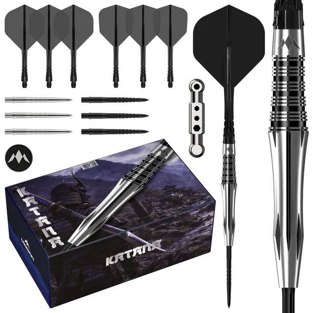 mission-darts-katana-fl-chettes-pointe-acier-tungst-ne-95-22g image 1