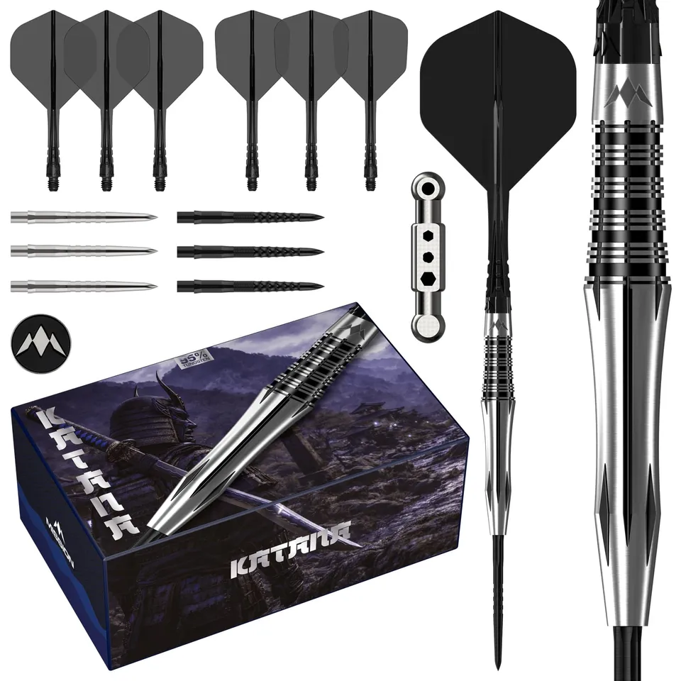 mission-darts-katana-fl-chettes-pointe-acier-tungst-ne-95-22g image 1
