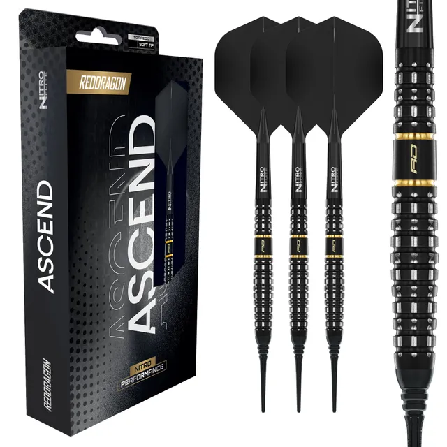 red-dragon-darts-ascend-soft-tip-torpedo-fl-chettes-pointe-souple image 1