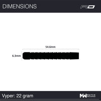red-dragon-darts-peter-wright-vyper-fl-chettes-acier image 7