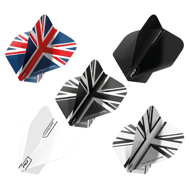 red-dragon-darts-hardcore-union-jack-selection-pack-ailettes-standard-100-micron image 1