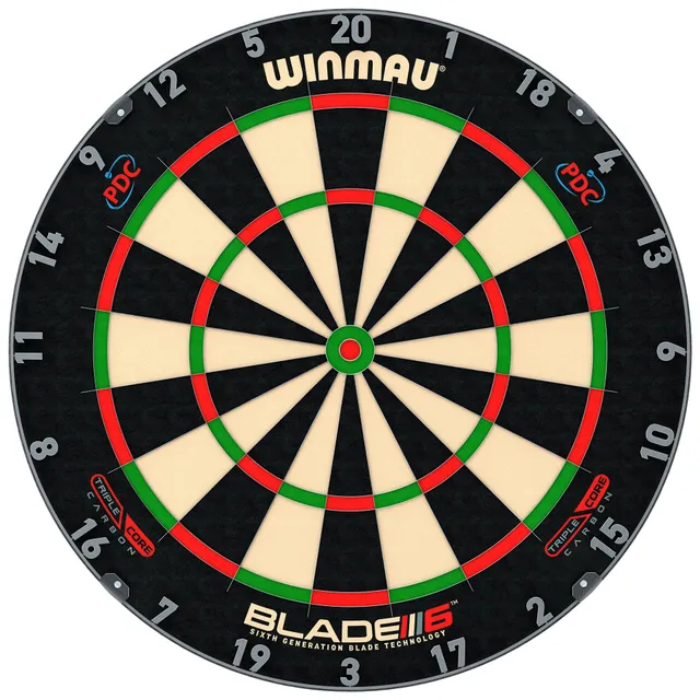 winmau-blade-6-triple-core-cible-de-fl-chettes-en-sisal image 1
