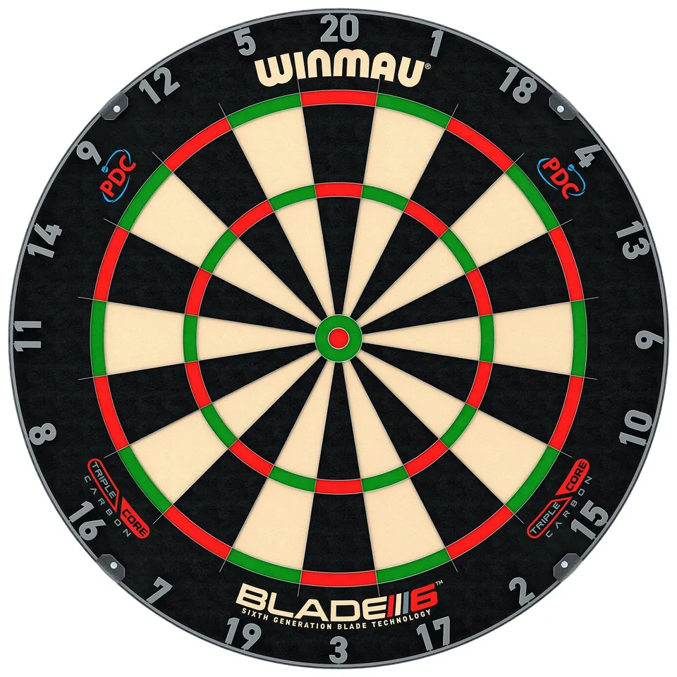 winmau-blade-6-triple-core-cible-de-fl-chettes-en-sisal image 1