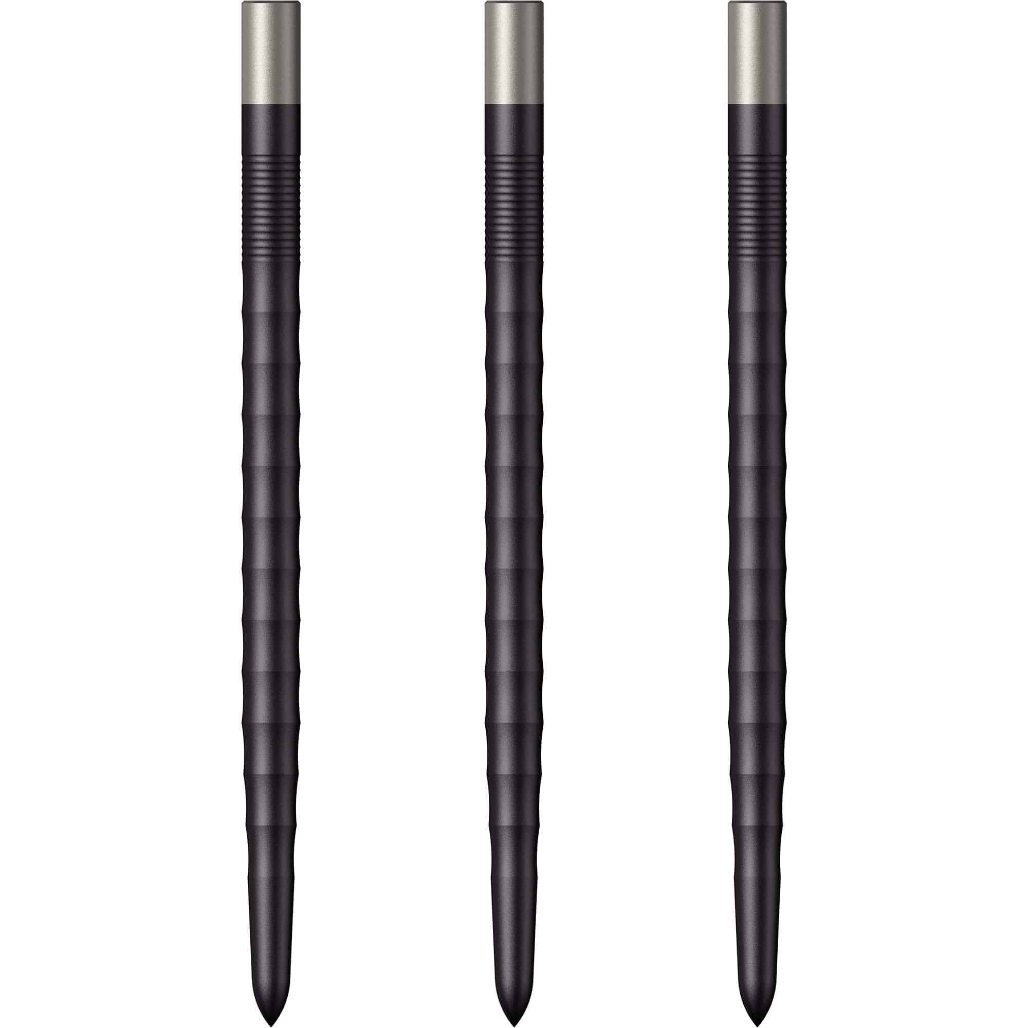 mission-darts-ripple-pointes-steel-tip-de-remplacement-noires image 2