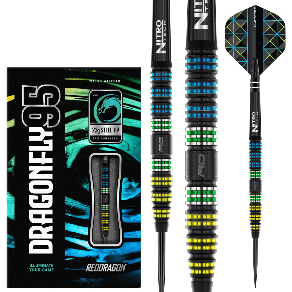red-dragon-darts-dragonfly-95-black-tapered-fl-chettes-95-tungst-ne image 1