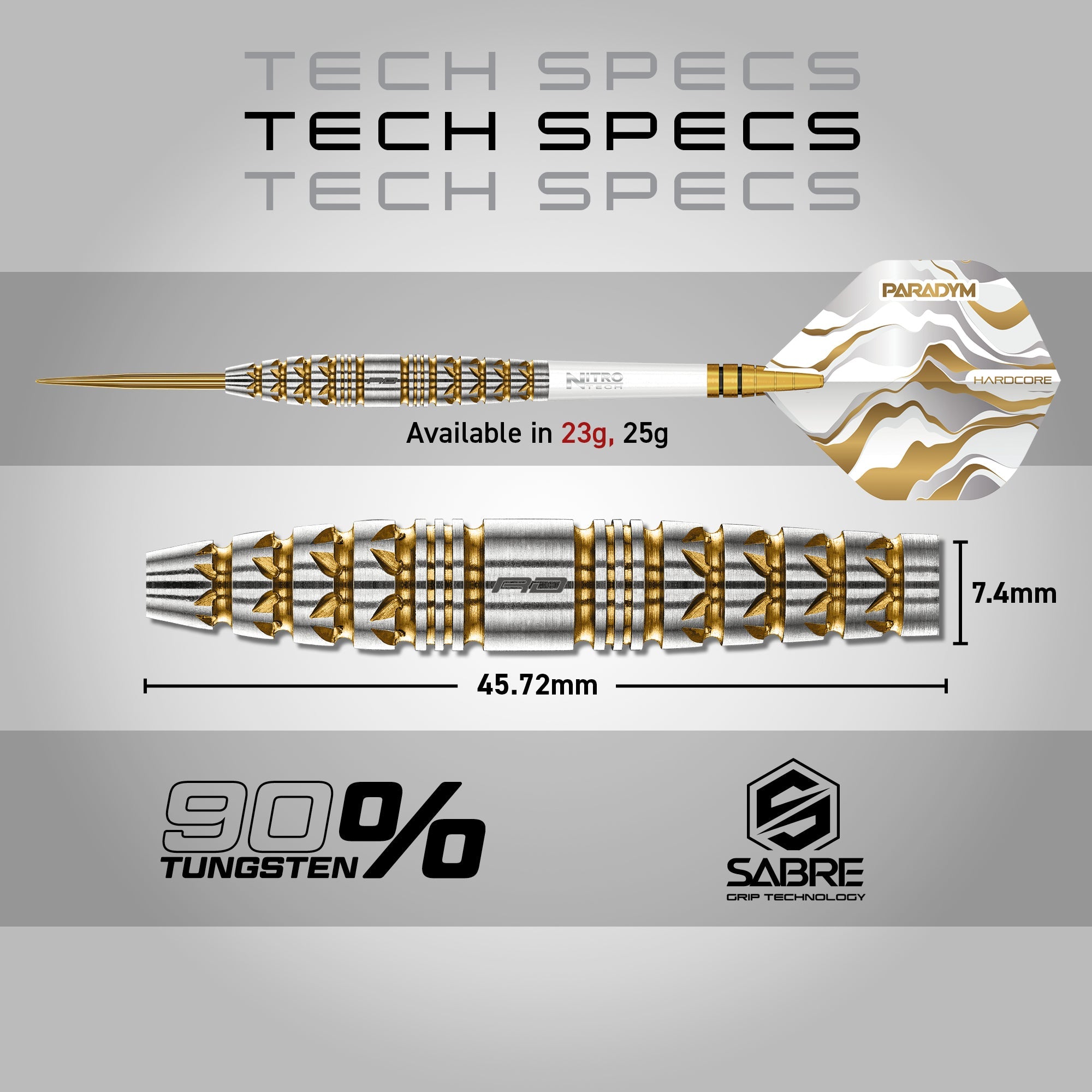 red-dragon-darts-paradym-torpedo-fl-chettes-90-tungst-ne-gold image 5