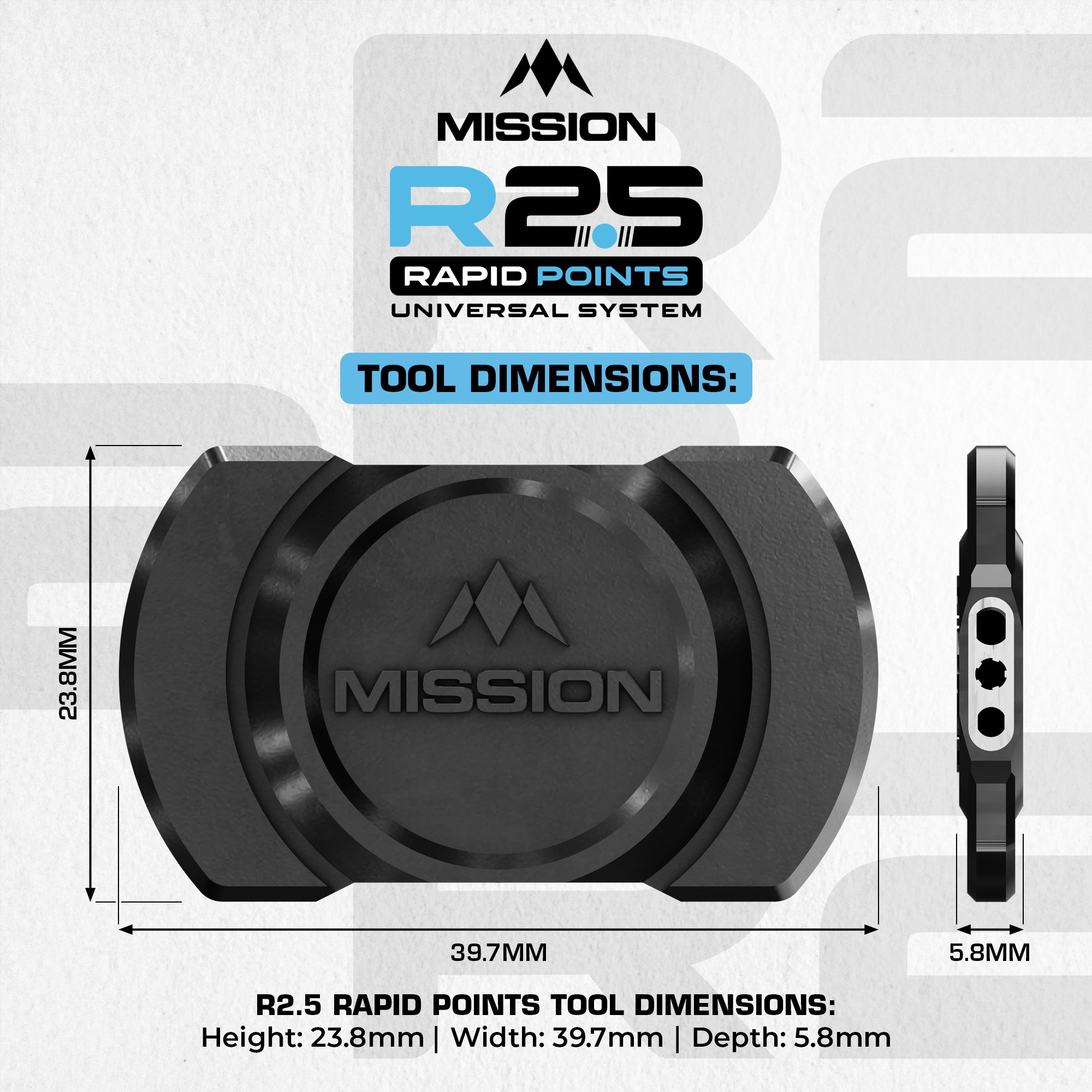 mission-darts-r2-5-rapid-outil-changeur-de-pointes-noir image 5
