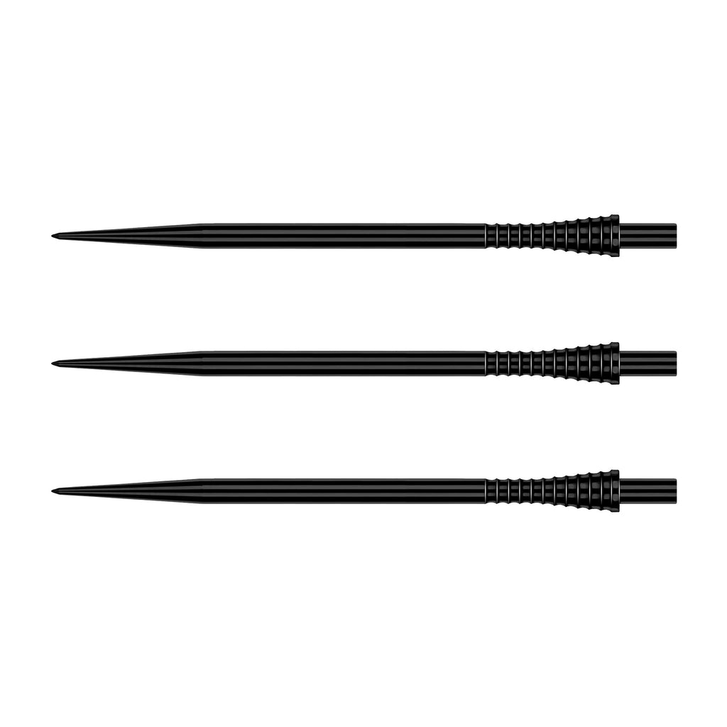 red-dragon-darts-raptor-pointes-noires-50mm-grip-rainur image 1