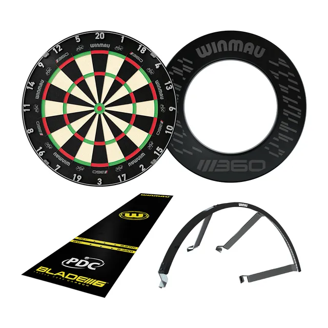 winmau-elite-pack-cible-surround-clairage-polaris-tapis image 1