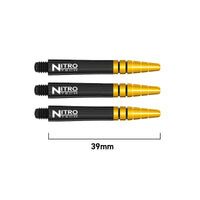 red-dragon-darts-nitrotech-gold-shafts-39mm-tiges-polycarbonate-dor-es-pvd-x6 image 2
