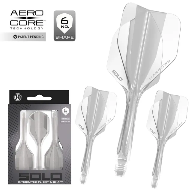 harrows-solo-ailettes-et-tiges-int-gr-es-clear image 1