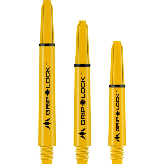 mission-darts-griplock-medium-jaune-tiges-nylon-2ba-x3 image 1