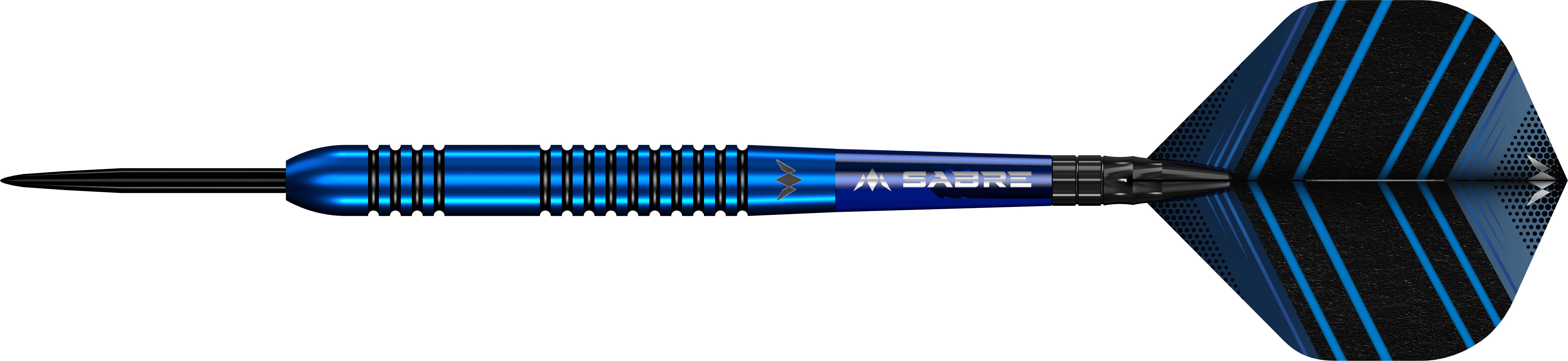mission-darts-lex-paeshuyse-steel-tip-blue-black-90-tungst-ne-fl-chettes-pointe- image 2