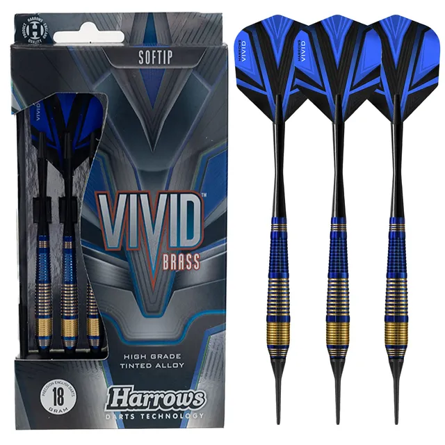 harrows-vivid-brass-bleu-fl-chettes-pointe-souple image 1