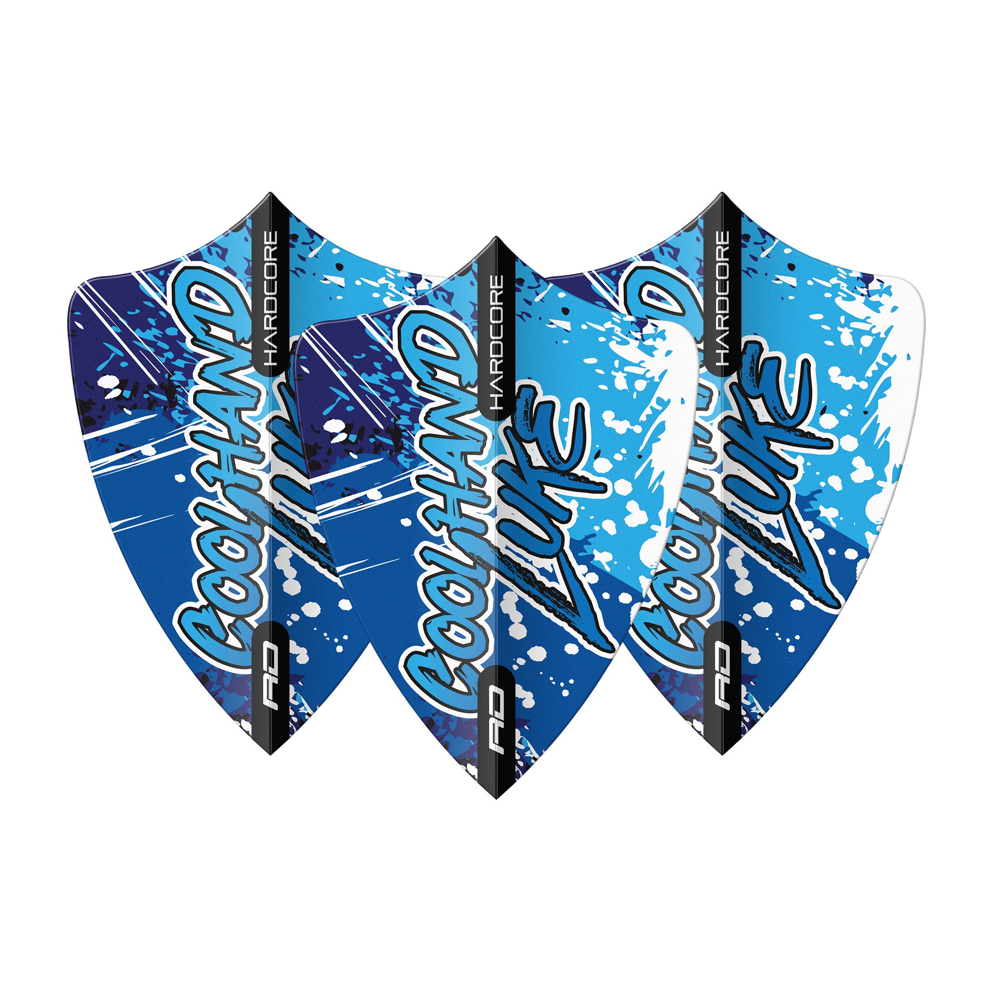 red-dragon-darts-luke-humphries-world-champion-ailettes-blue-white-freestyle image 2