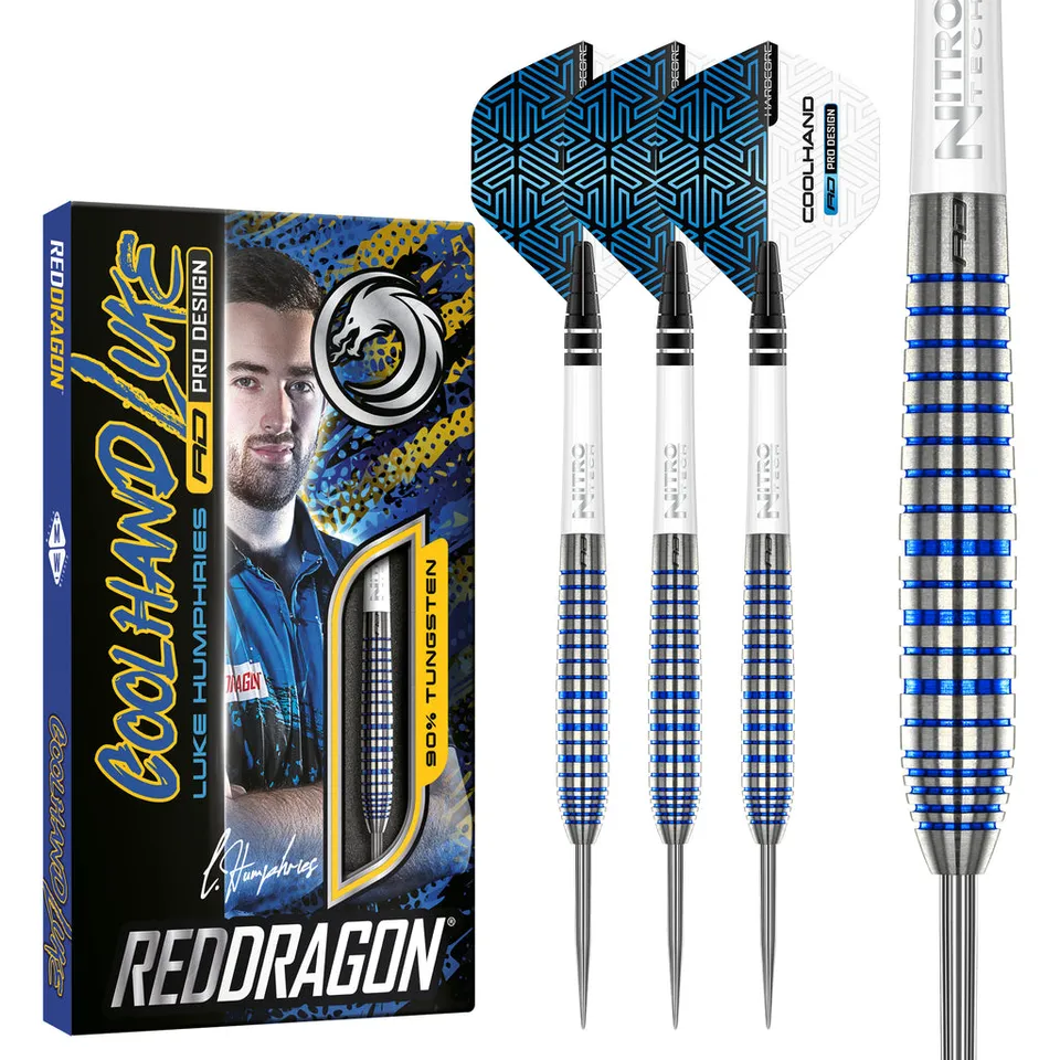 red-dragon-darts-luke-humphries-tx3-cool-blue-s-e-fl-chettes-steel-tip image 1