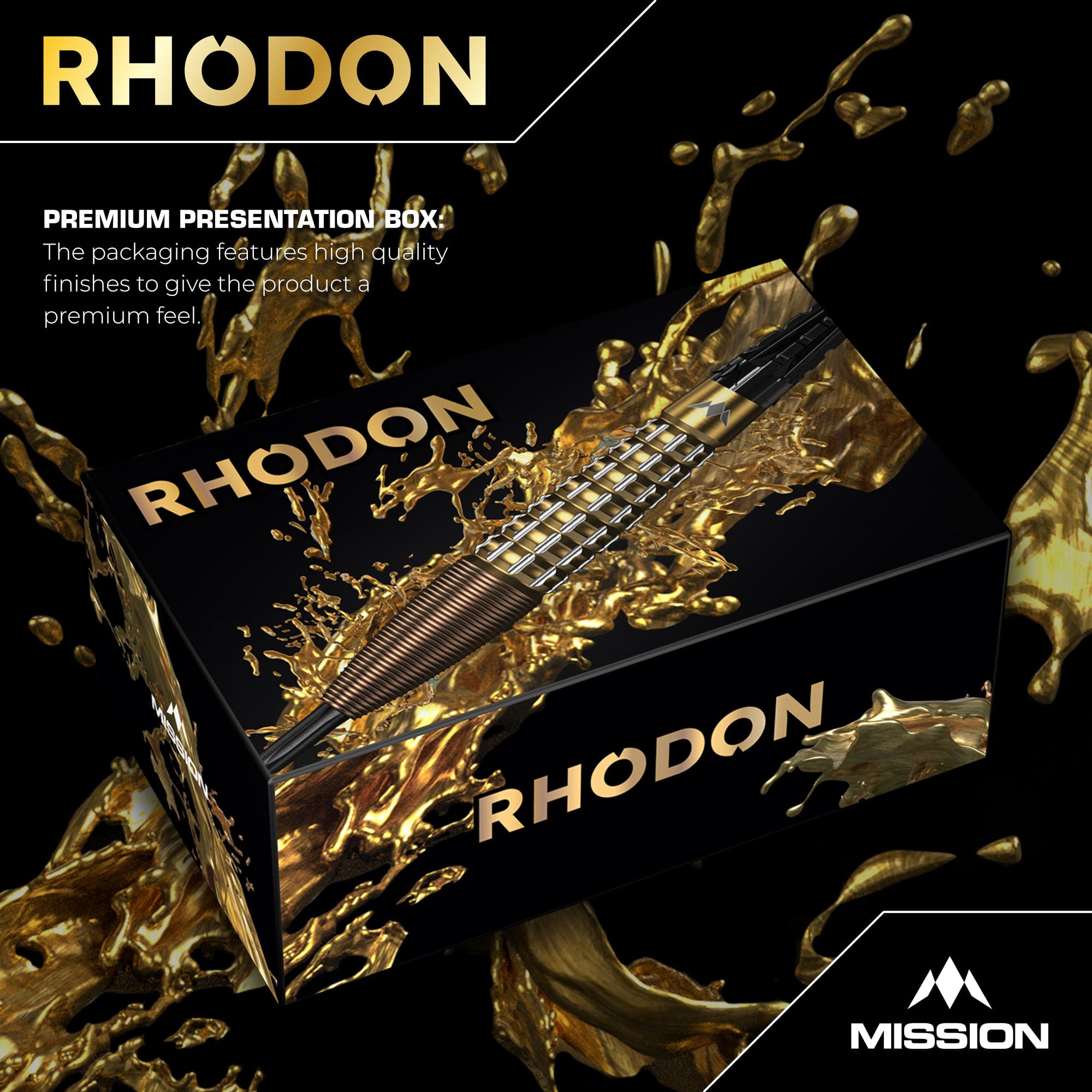 mission-darts-rhodon-fl-chettes-pointe-acier-95-tungst-ne-bronze-gold-pvd image 7