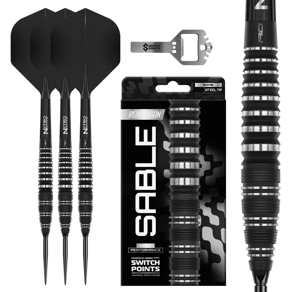 red-dragon-darts-sable-03-90-fl-chettes-steel-tip-bomb-switch-point image 1