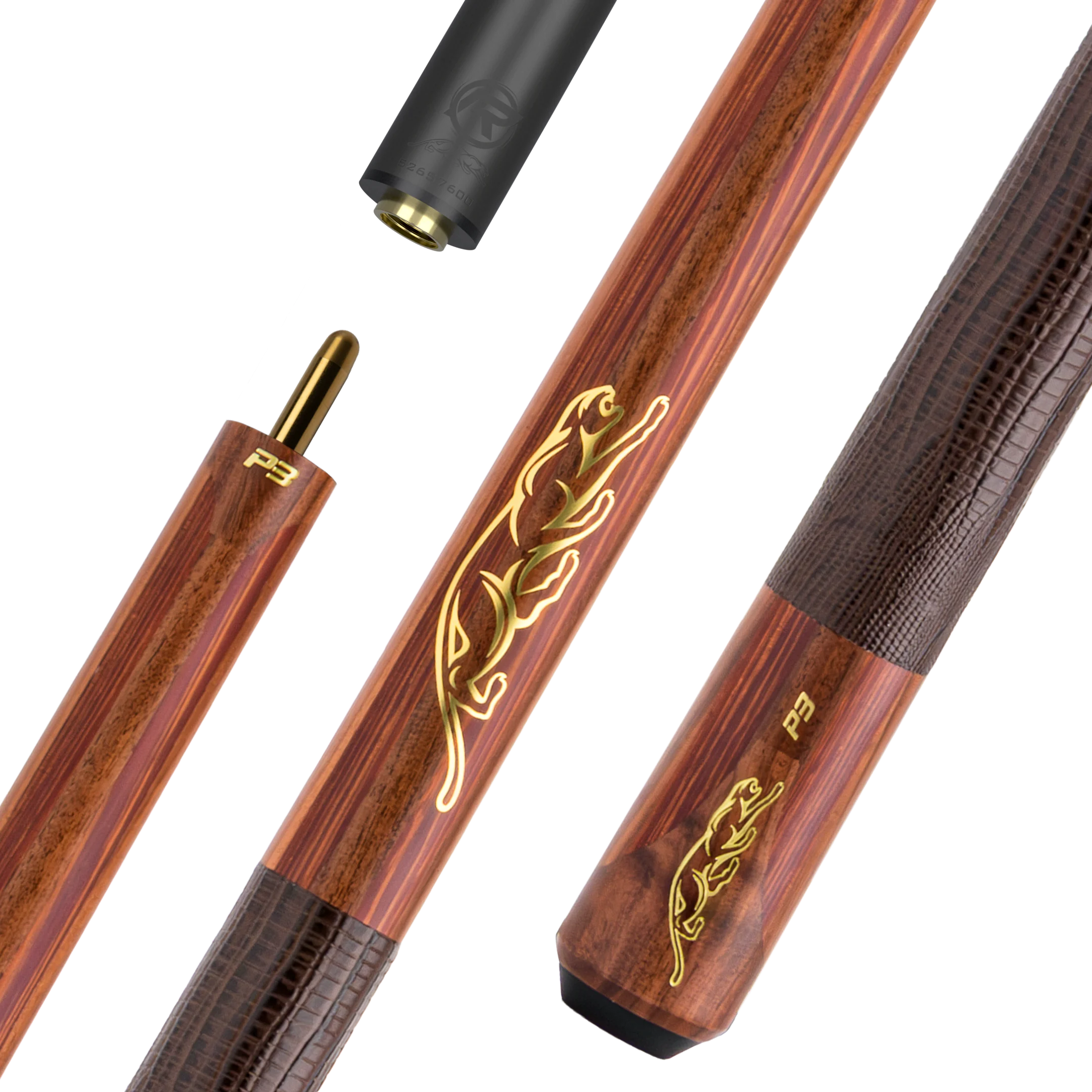 predator-p3-prowler-queue-de-billard-avec-grip-cuir-l-zard image 1